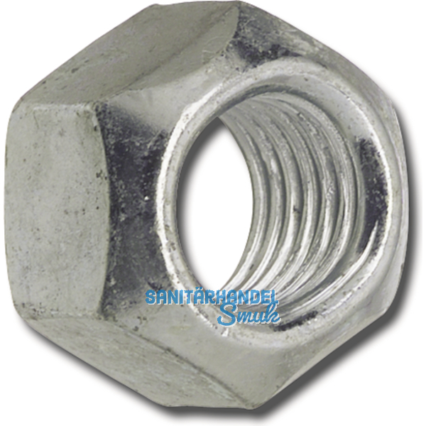 DIN 980V/ 8 M 5 verzinkt Sicherungsmutter Ganzmetall