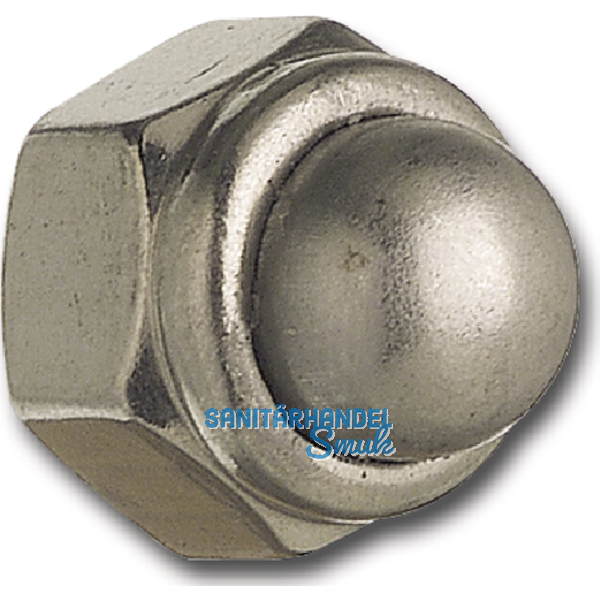 DIN 986 M 8 Edelstahl A2 Sicherungs-Hutmutter mit Klemmteil