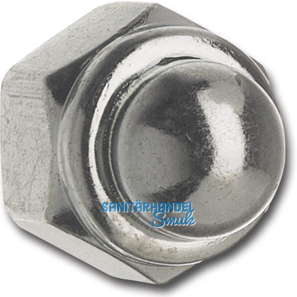 DIN 986/ 8 M 8 verzinkt Sicherungs-Hutmutter mit Klemmteil