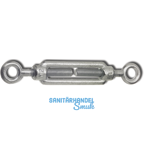 DIN1480 M 8 Edelstahl A4 Spannschloss mit sen