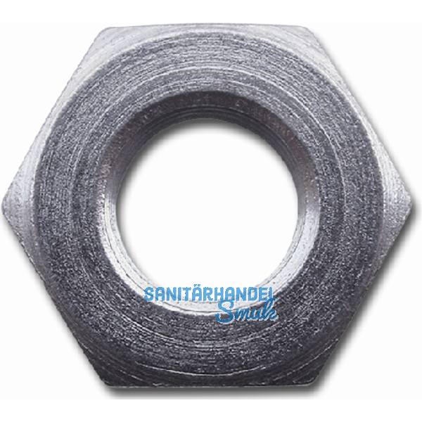 DIN 431 14H G 1/4" verzinkt Rohrmutter fr Rohrgewinde