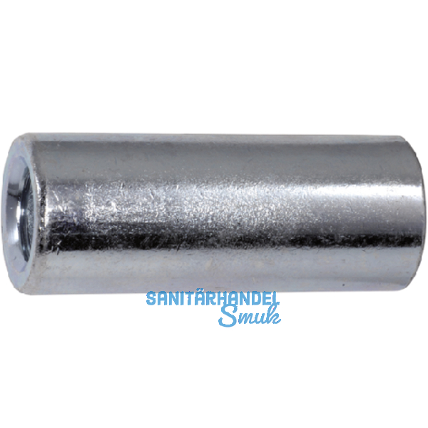 Distanzbuchse rund M 5x 20 verzinkt (Langmutter)