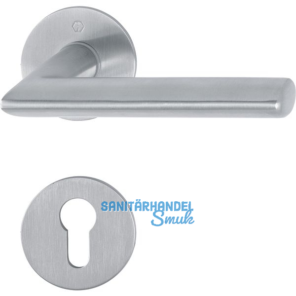 HOPPE Drckergt. STOCKHOLM - auf Ros. PZ, TS35 - 45, Edelstahl matt