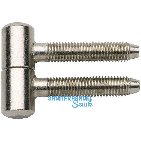 Anuba Einbohrband, Band- 9 mm, Stahl vern.