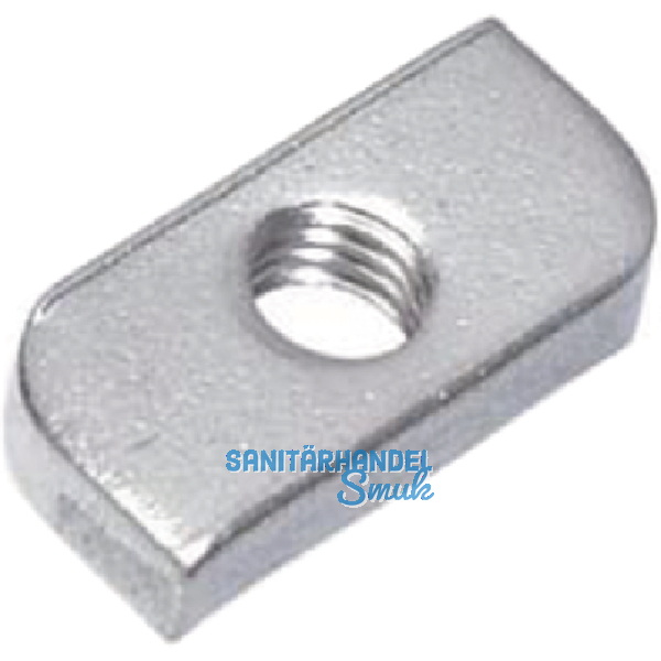Gewindeplatte M 8 Edelstahl A2 fr Profil Typ 28/15