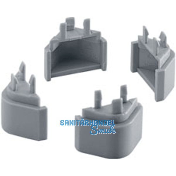 HETTICH SYSTEMA TOP 2000 Fuverlngerung fr Hngerahmen, schwarz