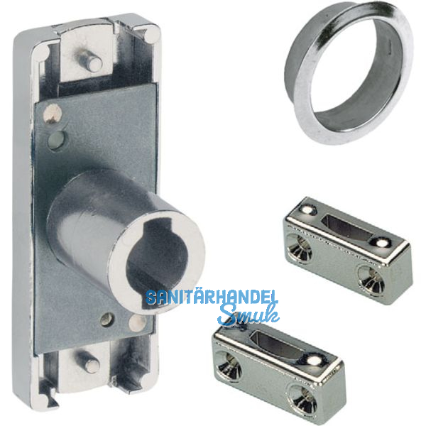 HETTICH PRESTIGE 2000 Zyl.-Schubstangenschloss Z23, links, 18, 45742