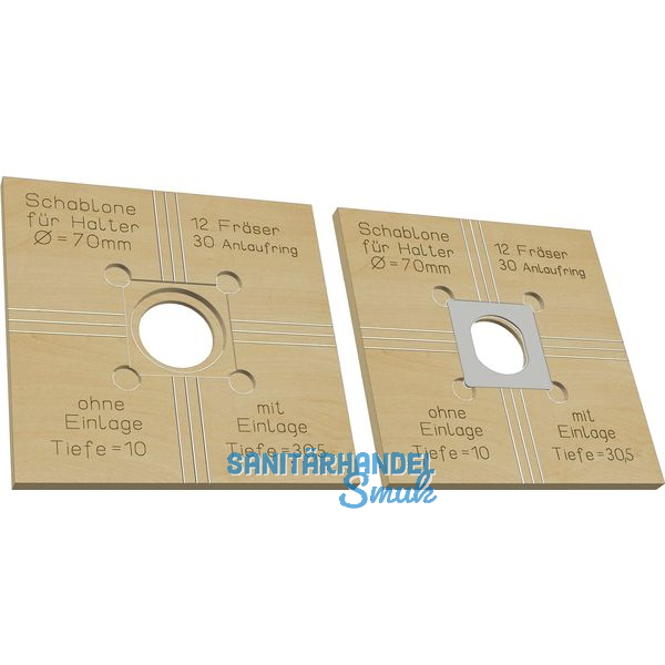 KSV Frsschablone fr Halter Gre 3