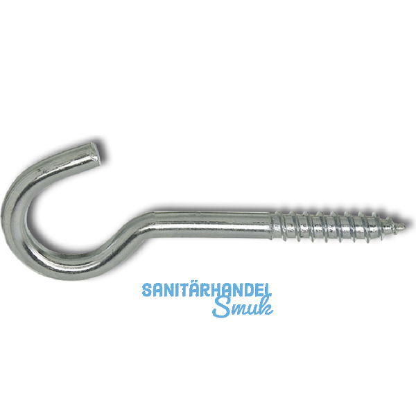 Lusterhaken mit Holzgewinde 4.8x 60 verzinkt-blau