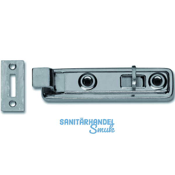 Mbelriegel gekrpft, 20x80, silberfarbig