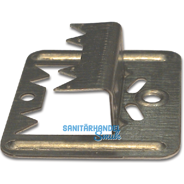 Profilholzkralle Nr. 5 extra stark Stahlband-verzinkt fr Nut/Feder-Montage