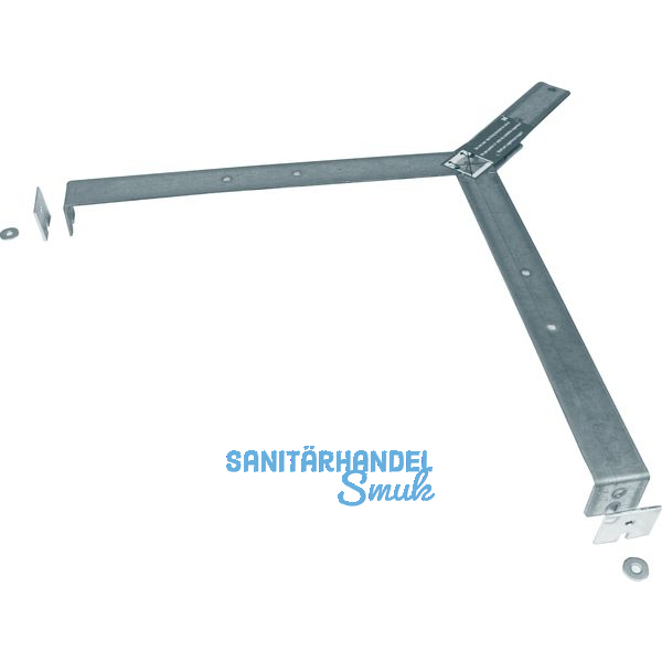 Oberbodenwinkel fr feste Rckwand REVO 90, 450 x 40 x 450 mm