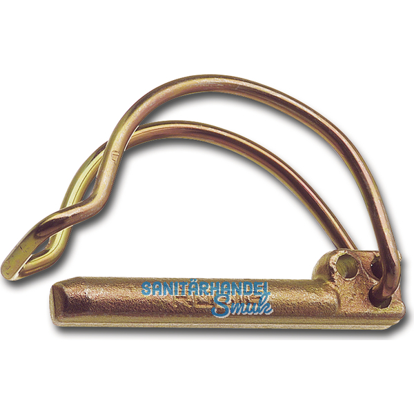 Rohrklappstecker 12x 55 verzinkt