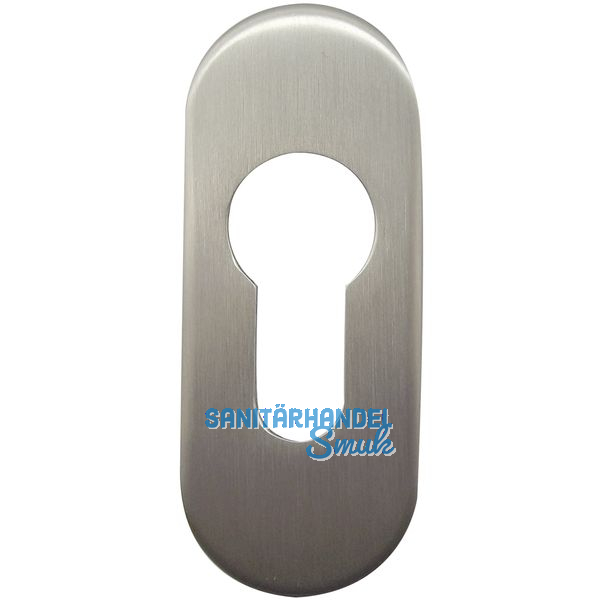 GRUNDMANN Zylinderrosette PZ, GEOS, 30 x 72 x 8, Edelstahl