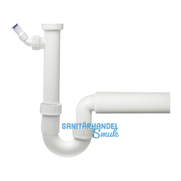 Siphon mit starrem Schlauch 40/50 mm