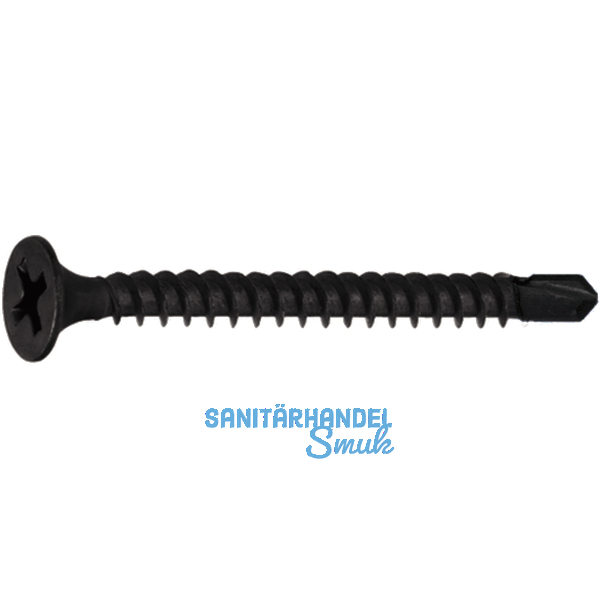 Schnellbauschraube 3.5x45 Bohrspitze phosphatiert fr Metallkonstruktion