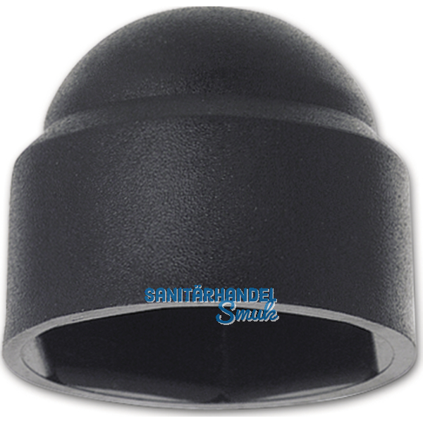 ~DIN1587 Kunststoffabdeckkappe fr Sechskantschrauben M16 Polyethylen schwarz