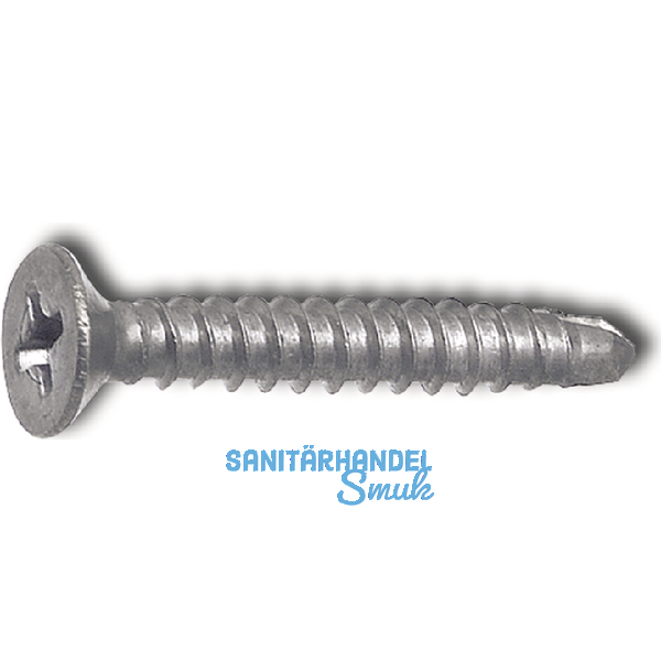 SFS-SN2/13 Armierungsschraube 3.9x19 PH 2 Edelstahl A2 fr Kunststoffprofile