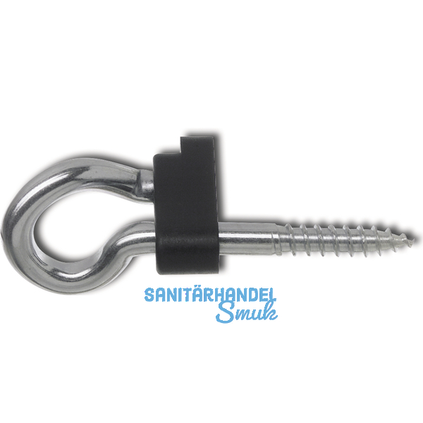 Schaukelhaken mit Holzgewinde 10x130 verzinkt-blau TV-geprft