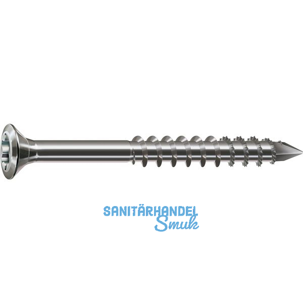 SPAX Holzfassadenschraube Linsensenkkopf 4.5x 50 TG TX20 A2 mit Zulassung