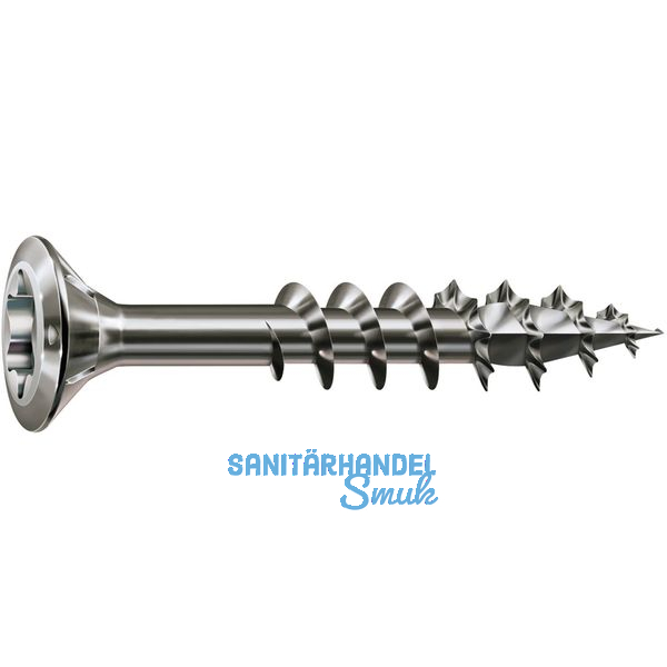 SPAX-FEX H Beschlagschraube 4.0x 35 TX15 Stahl silber fr Holzbefestigungen