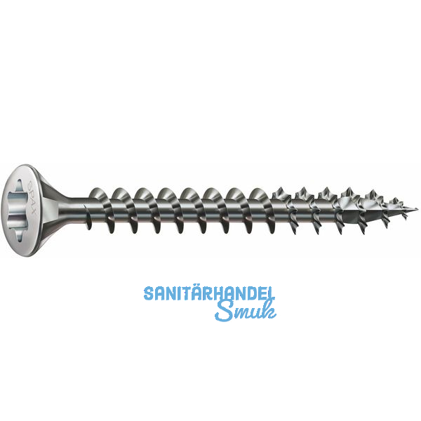 SPAX Linsensenkkopf 3.0x 25 Vollgewinde Torx 10 Edelstahl A2 mit Zulassung