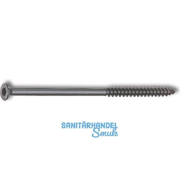 Spanplattenschraube Senkkopf 6.0x140 Teilgewinde Torx 25 Edelstahl A2