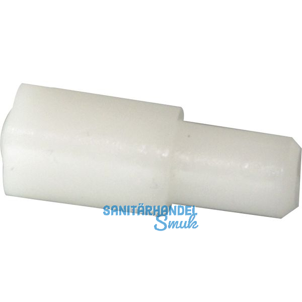 Steckbodentrger KU, Bohr  5 mm, Kunststoff wei, VPE 100 ST