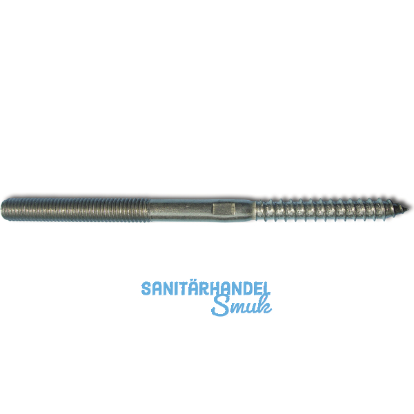 Stockschraube 8X 80 Edelstahl A2 mit Schlsselflche