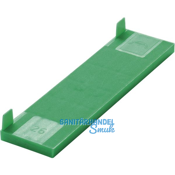 Gitterklotz GL-MM 100 x 48 x 5 aus Kunststoff grn