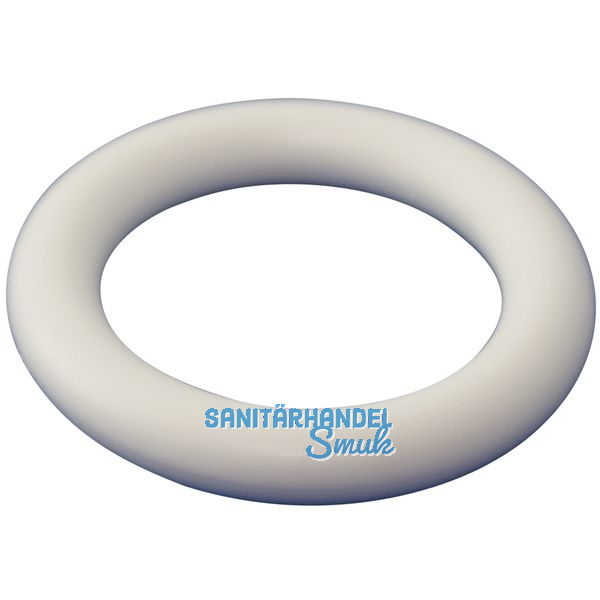 Vorhangring lose ohne Haken fr Rundstangen  28 mm, Kunststoff wei