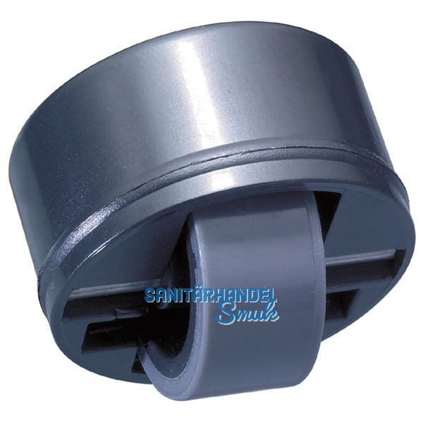 Roller-Mini soft, Rollen  27 mm, Bohr  36 mm, Kunststoff schwarz