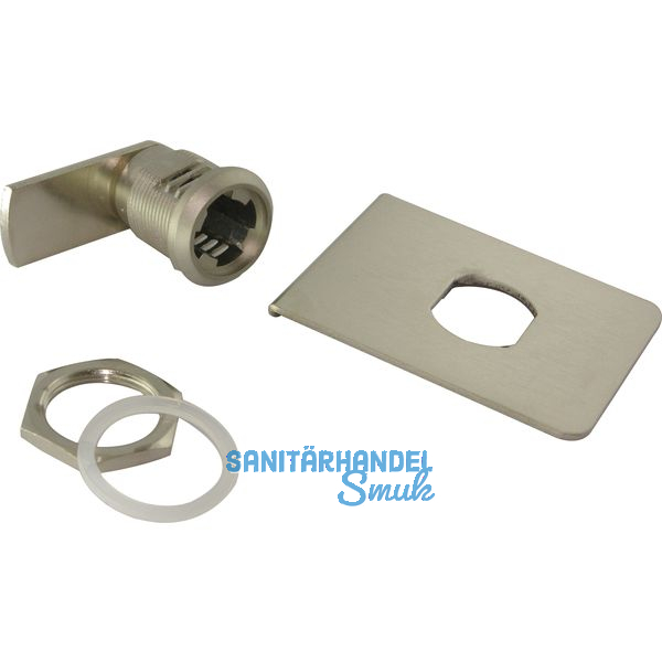 HEKNA 544 Zylinder-Hebelschloss, nach unten, Zamak