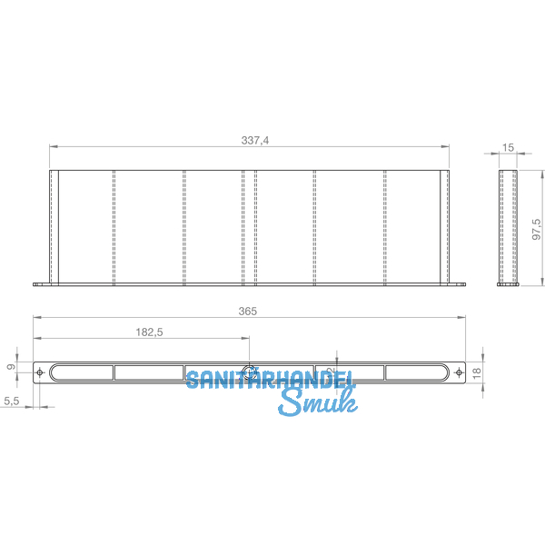 Profilkanal FRESH 33, Kunststoff RAL 9016