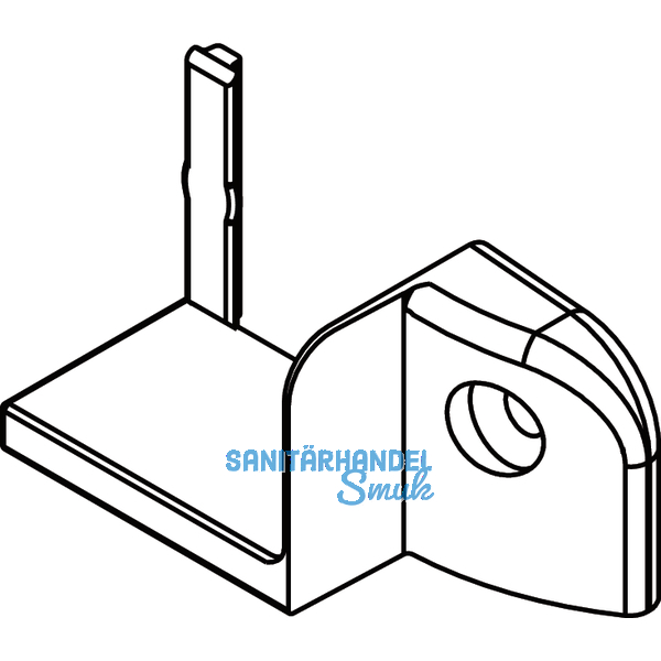 Endkappe Wetterschenkel Eifel MD, grau