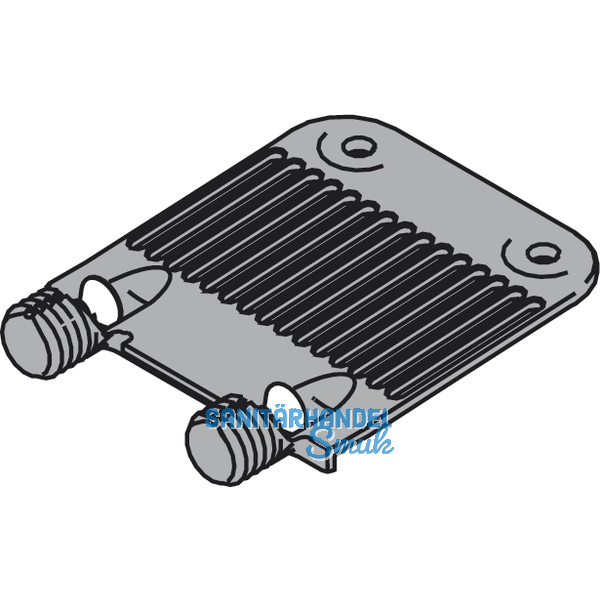 BLUM Frontstabilisierung fr Tandembox, KS R7037 staubgrau
