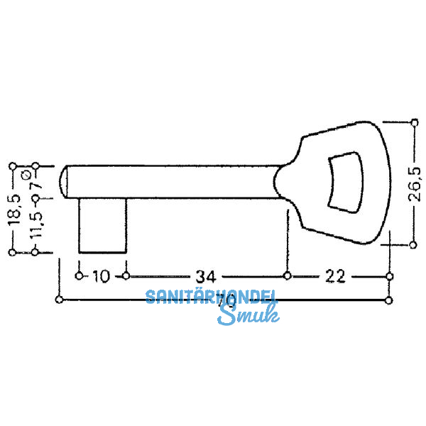 Buntbartschlssel, Tabelle 3, Sperre 7