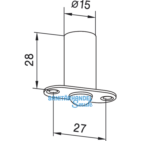 Trschnapper mit Rundfalle, Kunststoff schwarz (12.305)