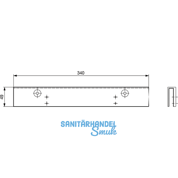 Glastrschuh TS97, silber