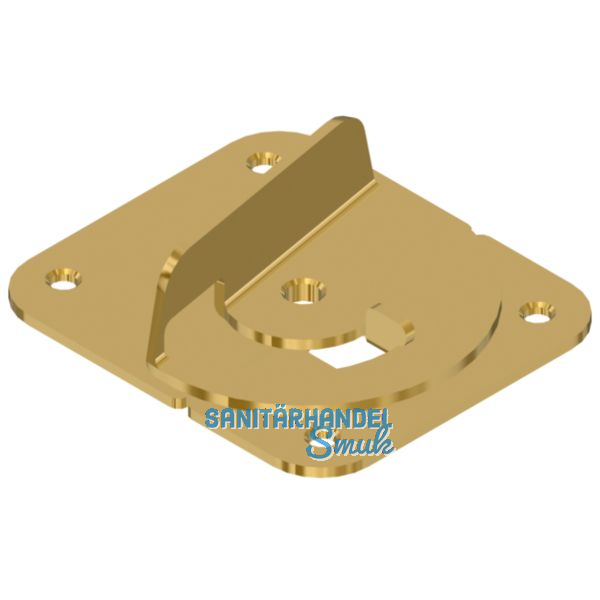 Fixierungsriegel, 57 x 50 mm, Stahl verzinkt