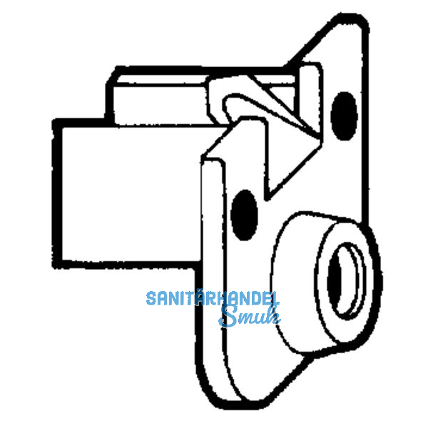 GU-937/934 HS Fhrung Nr. 2 - P1786, Kunststoff grau