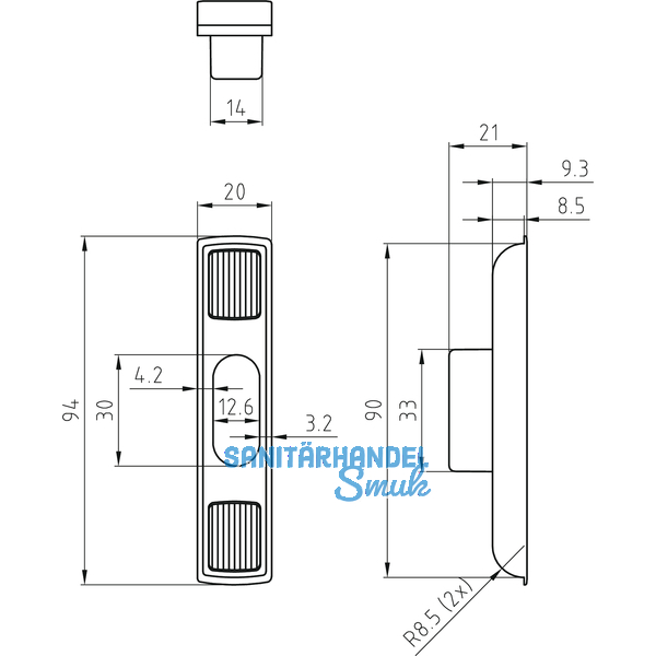 Bolzenschlieteile 134, BOR4DS (11648732)