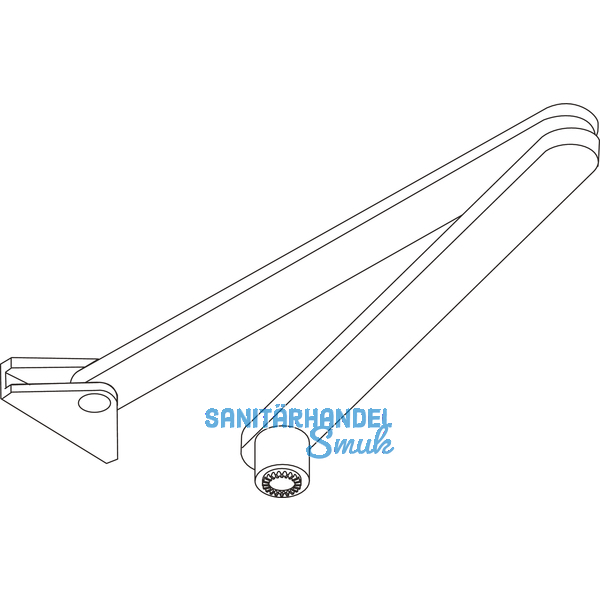 Normalgestnge o. Feststellung fr TS 2000/4000, silber