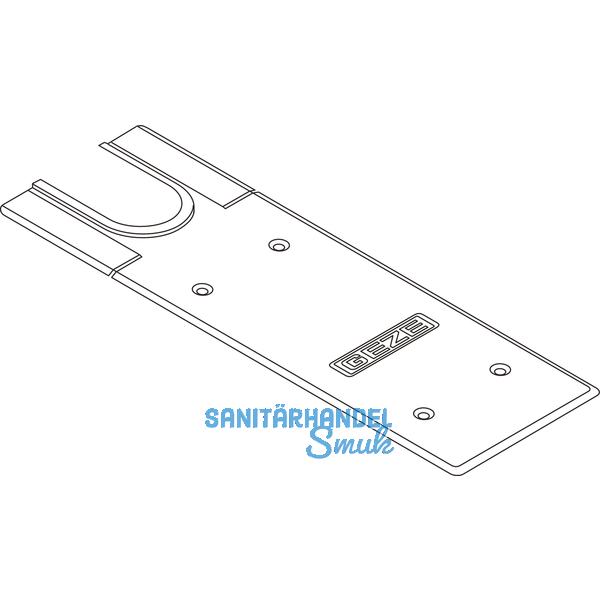 Abdeckplatten TS500, Edelstahl