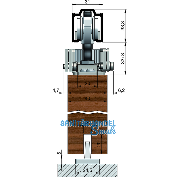 Synchronbeschlagset HELM 73