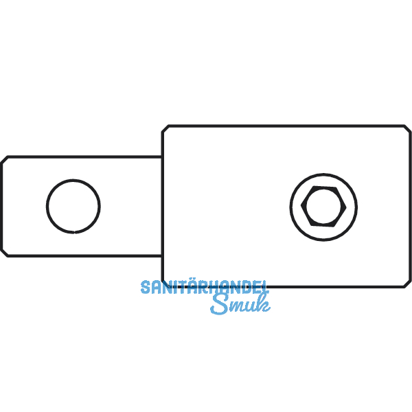 Kupplungsstck SPG 200 A, Stahl verzinkt