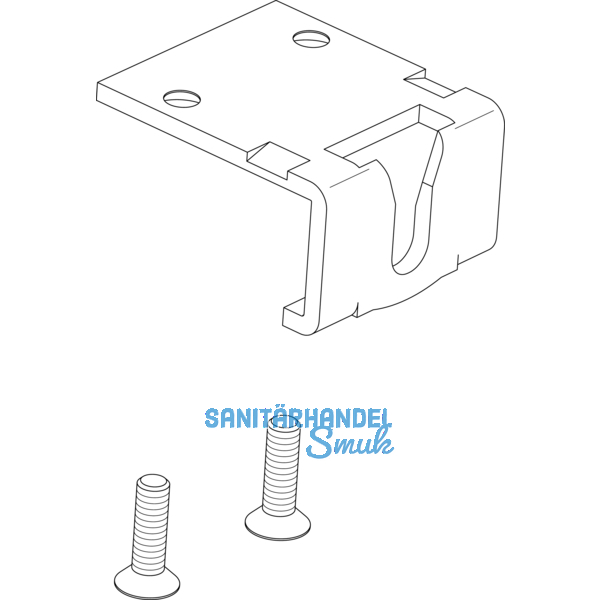 Kupplungswinkel HAUTAU ZV/F zu Primat kompakt 195,Ma x11,5 mm,silber eloxiert
