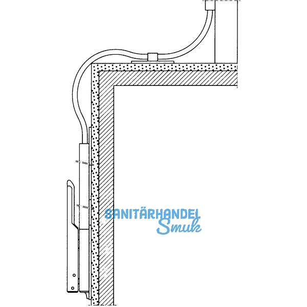 Zubehr HAUTAU FL 190 fr flexible bertragung, wei
