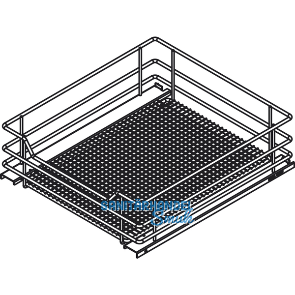 VAUTH-SAGEL SAPHIR Drahtkorb, BxHxT 438 x 145 x 487 mm, Stahl silber RAL 9006