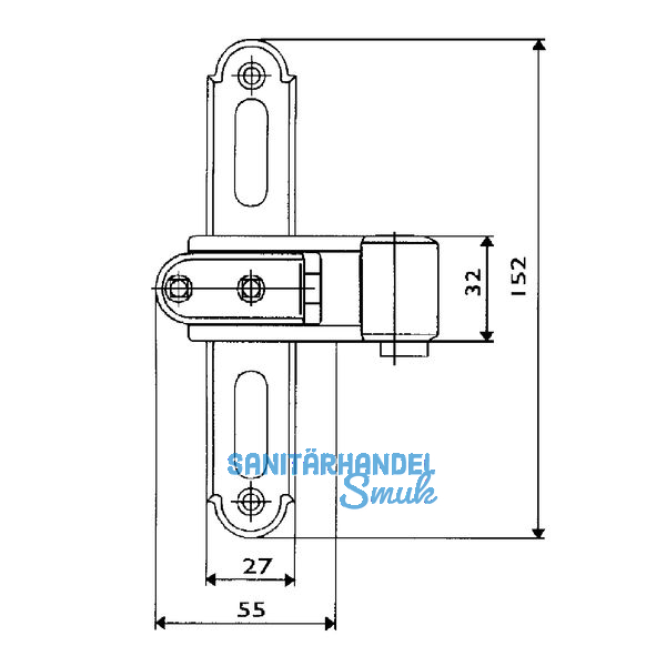 Ladenkreuzband Rustico gekrpft, seitlich verstellbar, Gr. 0, schwarz (208750, ehem. 57010)